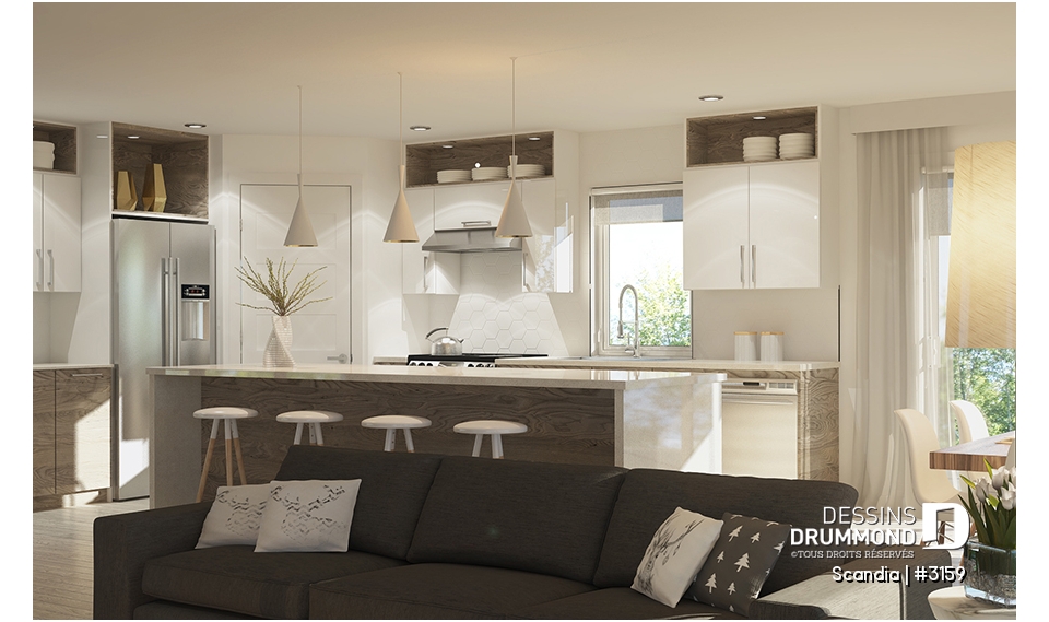 Vue intérieure - Scandia