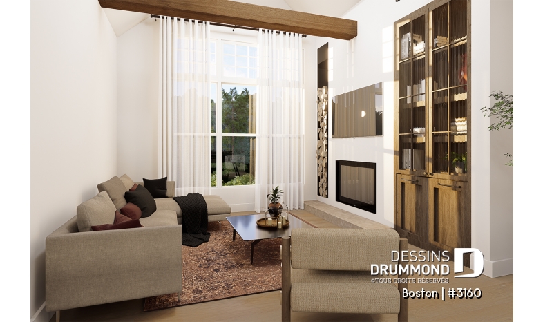 Photo Salle de séjour - Boston