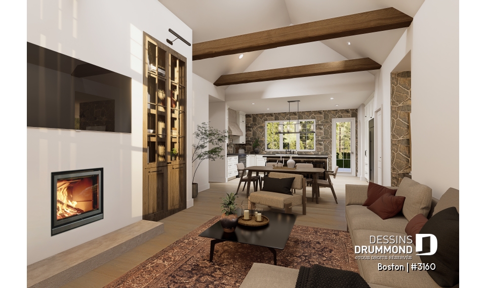 Vue intérieure - Boston