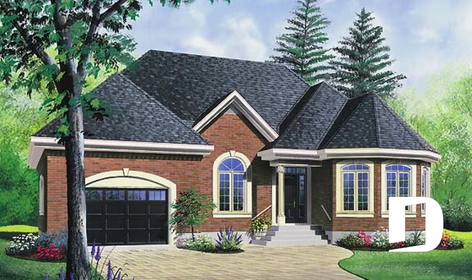 Vue avant - MODÈLE DE BASE -  - Tournemire