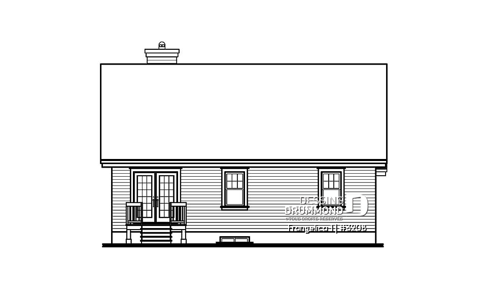 Élévation arrière - Frangelica 1