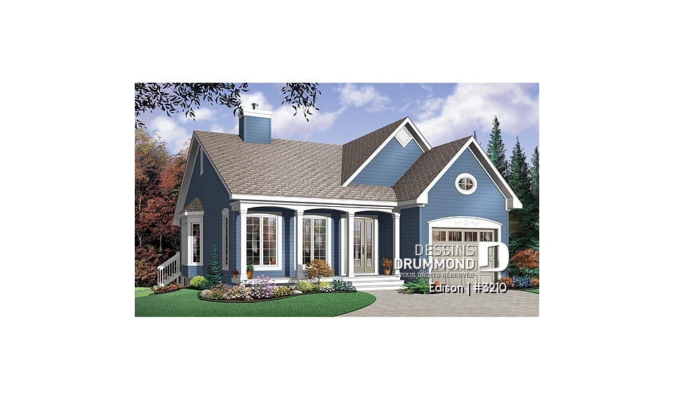 Vue avant - MODÈLE DE BASE - Edison