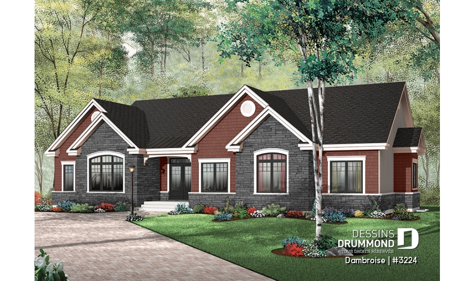 Vue avant - MODÈLE DE BASE - Dambroise