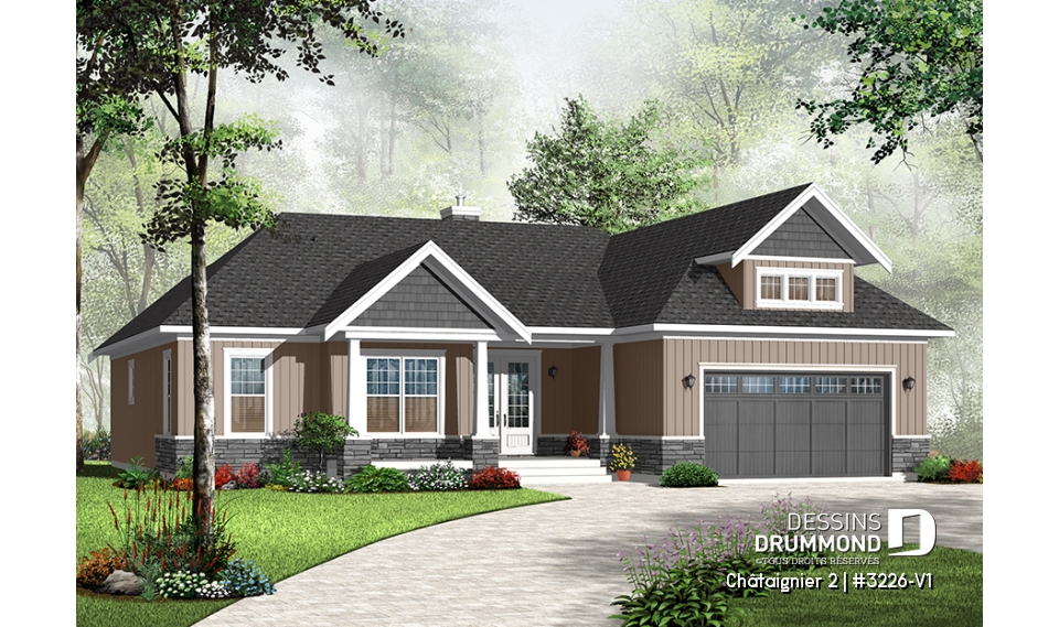 Version couleur no. 1 - Vue avant - Châtaignier 2