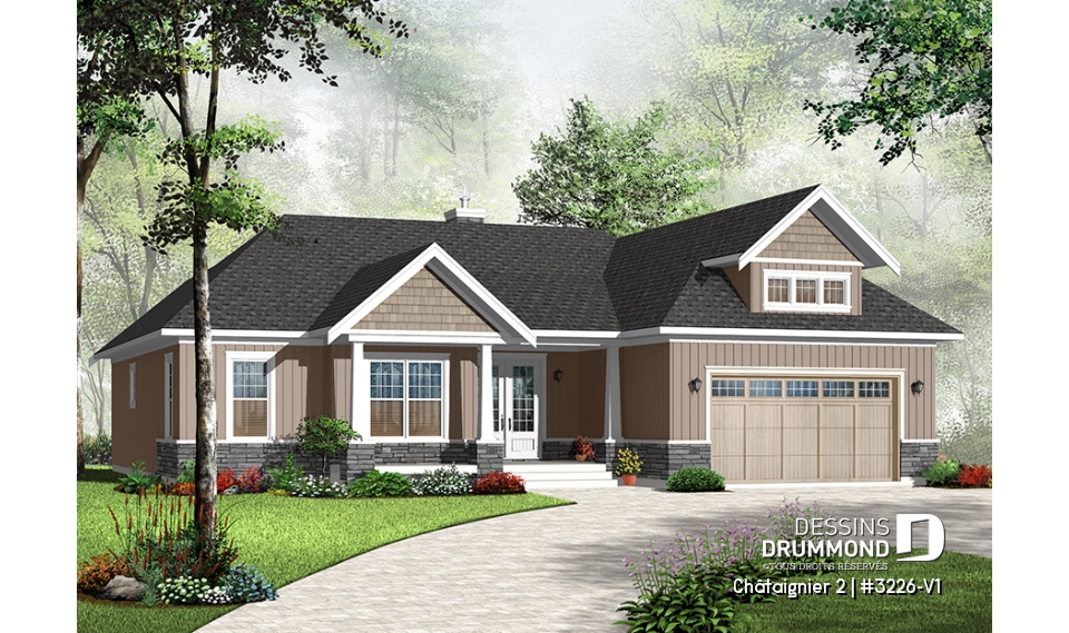 Version couleur no. 2 - Vue avant - Châtaignier 2