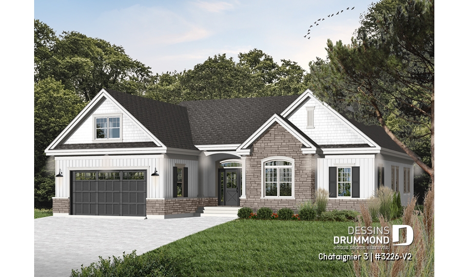 Version couleur no. 3 - Vue avant - Châtaignier 3