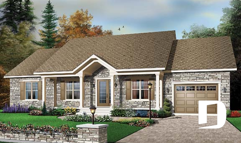 Vue avant - MODÈLE DE BASE -  - Bellemare