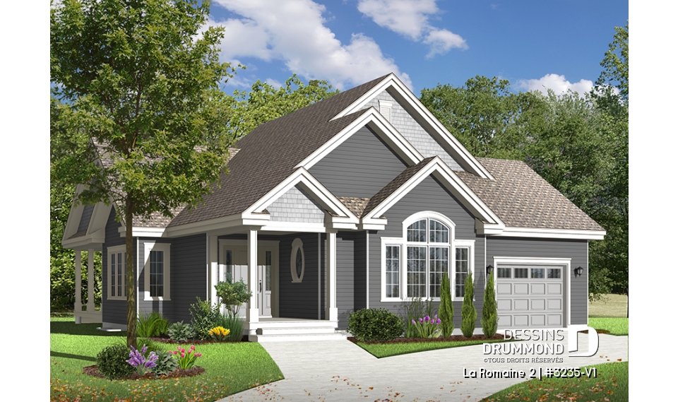 Version couleur no. 1 - Vue avant - La Romaine 2