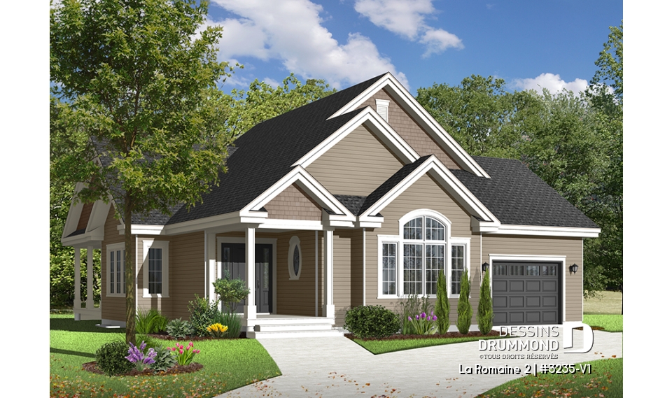 Version couleur no. 3 - Vue avant - La Romaine 2