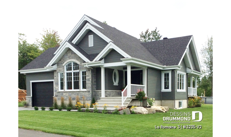 Vue avant - MODÈLE DE BASE - La Romaine 3