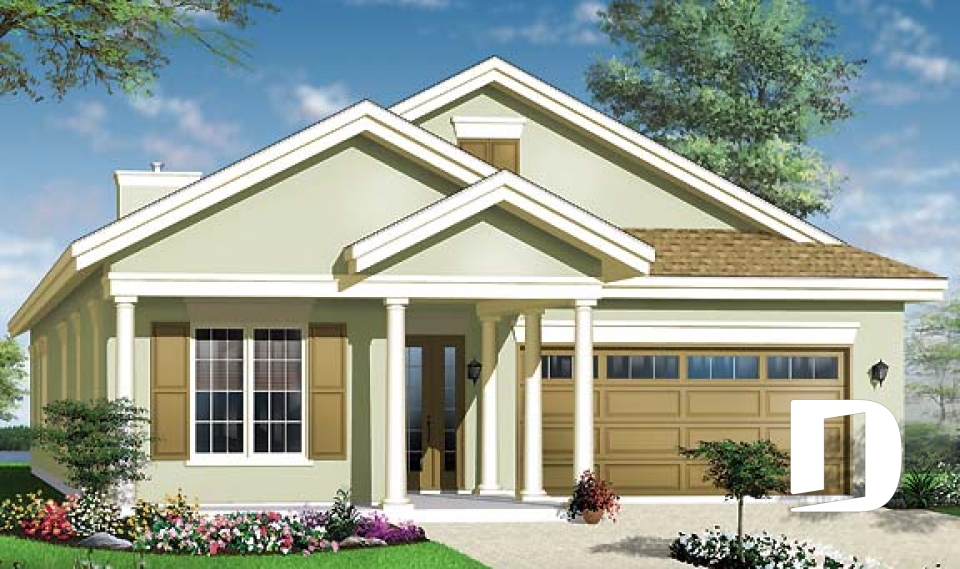 Vue avant - MODÈLE DE BASE -  - Rustika