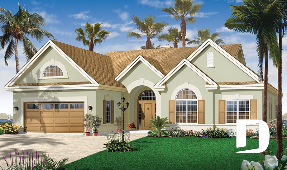 Vue avant - MODÈLE DE BASE -  - Maisonneuve