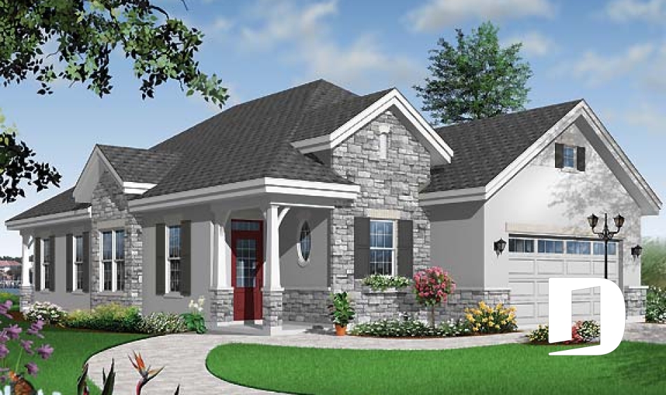 Vue avant - MODÈLE DE BASE -  - Cardinal