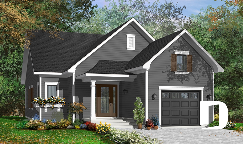 Version couleur no. 2 - Vue avant -  - L'abri Côtier