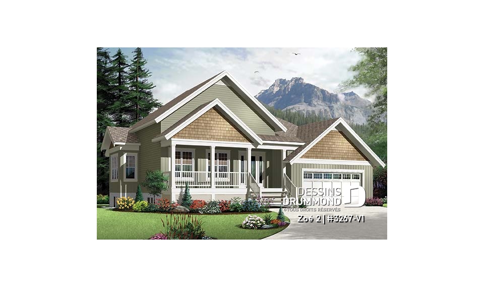 Vue avant – Modèle ORIGINAL - Zoé 2