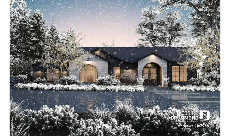 Vue avant - MODÈLE DE BASE - Andrews