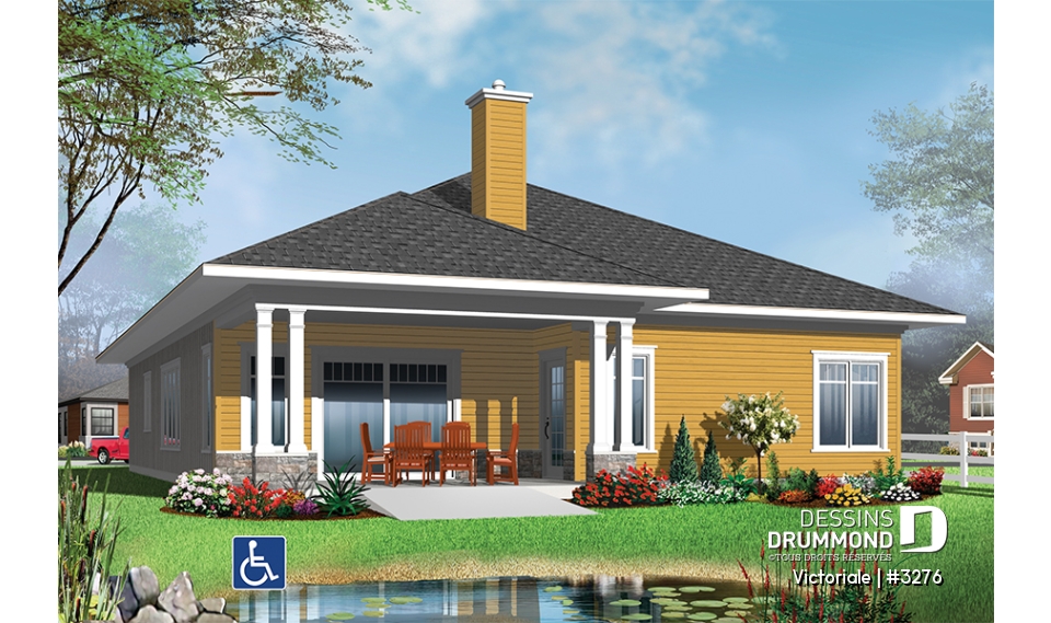 Vue arrière - MODÈLE DE BASE - Victoriale