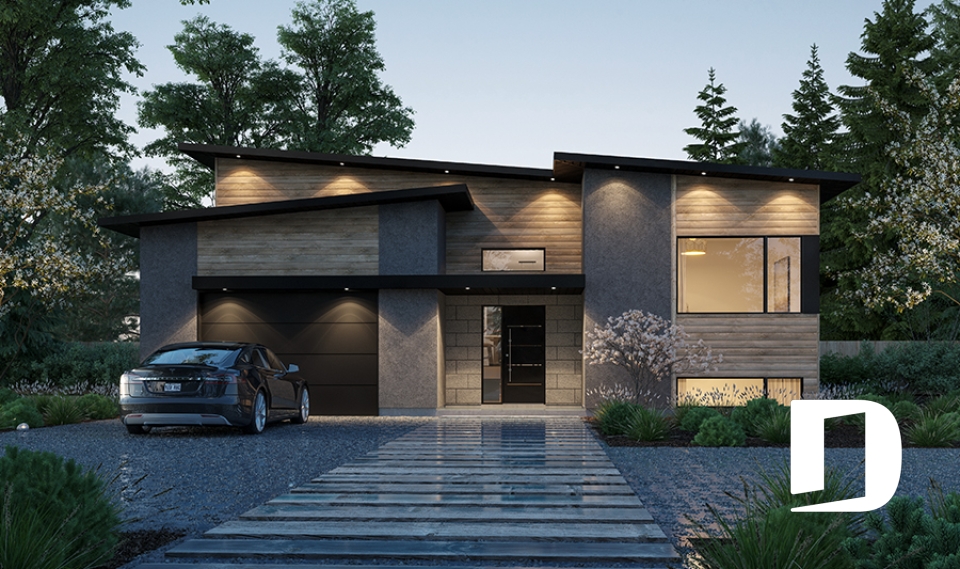 Vue avant - MODÈLE DE BASE -  - Lambert