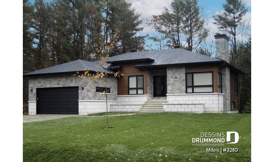 Vue avant - MODÈLE DE BASE - Millois