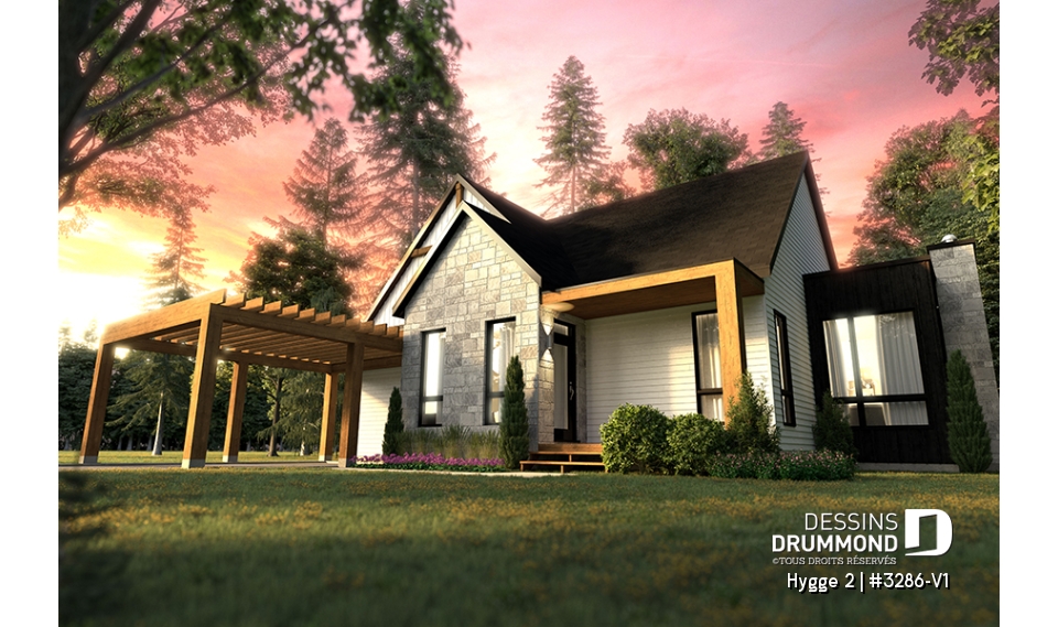 Version couleur no. 1 - Vue avant - Hygge 2