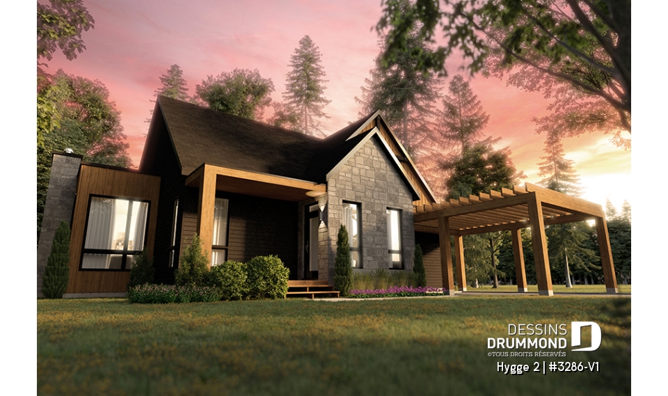 Version couleur no. 2 - Vue avant - Hygge 2