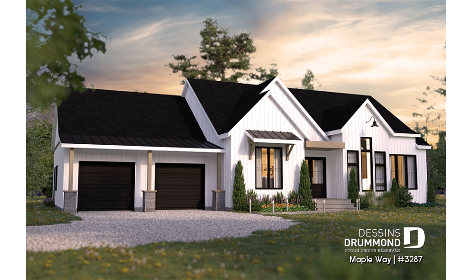 Vue avant - MODÈLE DE BASE - Maple Way