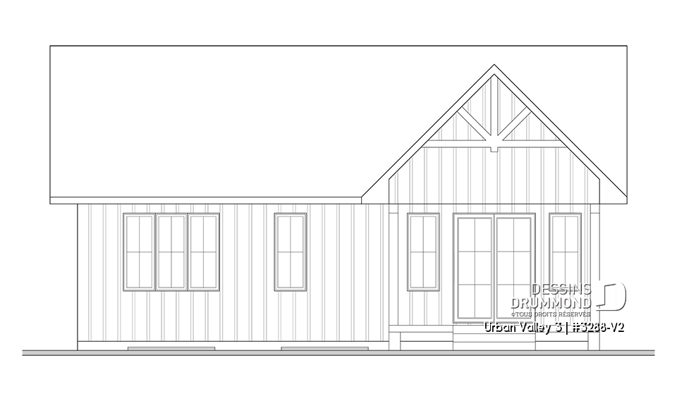 Vue arrière - MODÈLE DE BASE - Urban Valley 3