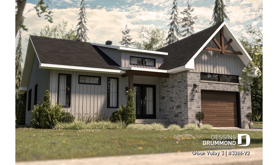 Vue avant - MODÈLE DE BASE - Urban Valley 3