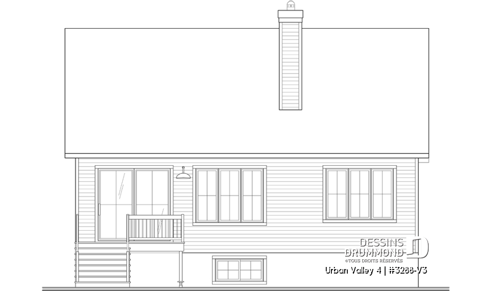 Vue arrière - MODÈLE DE BASE - Urban Valley 4