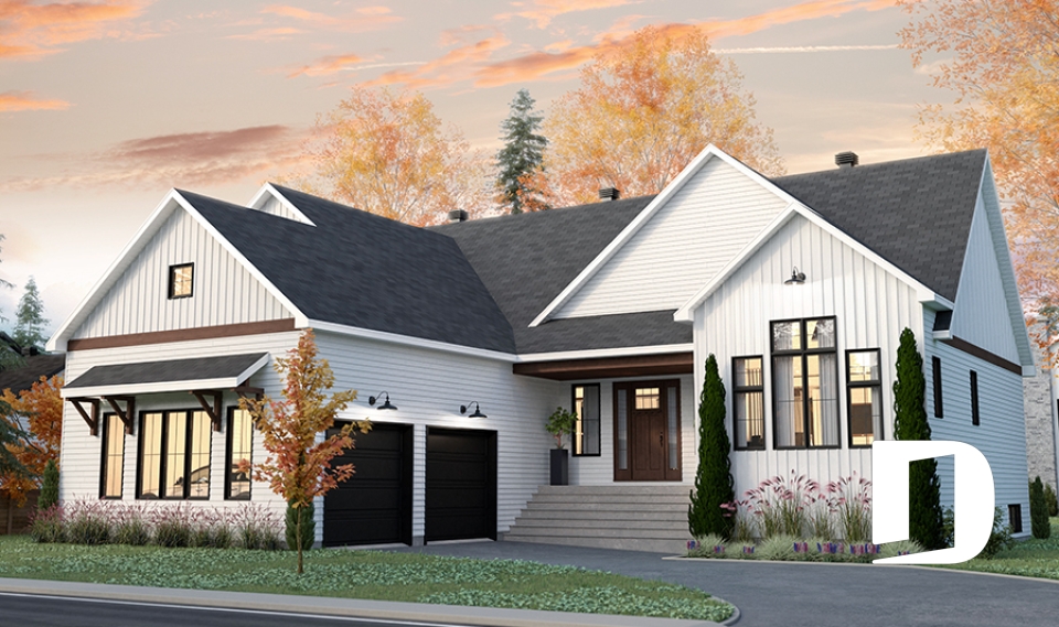 Vue avant - MODÈLE DE BASE -  - Country Side 2