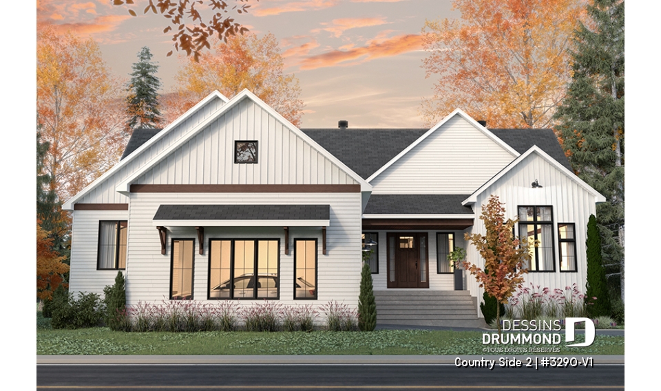 Vue avant - MODÈLE DE BASE - Country Side 2