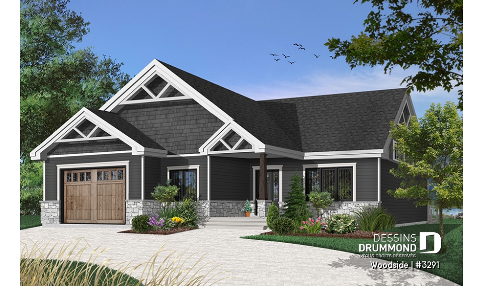 Version couleur no. 6 - Vue avant - Woodside