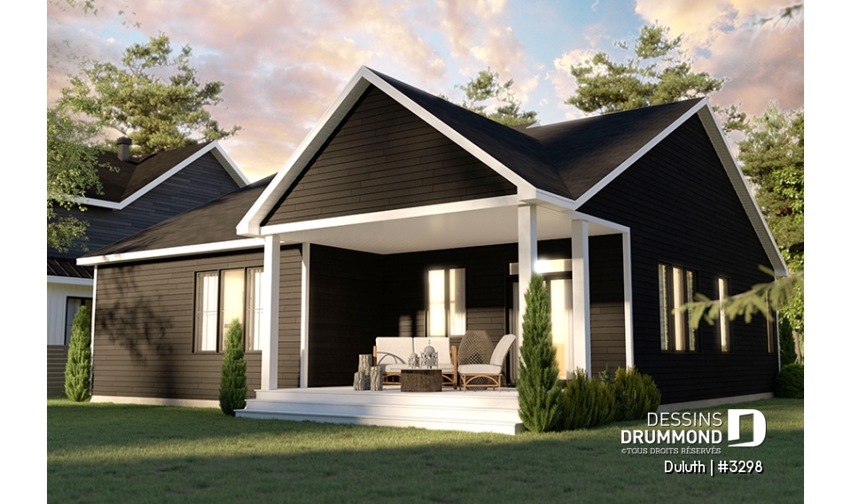 Vue arrière - MODÈLE DE BASE - Duluth