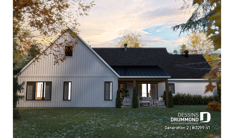 Vue arrière - MODÈLE DE BASE - Génération 2