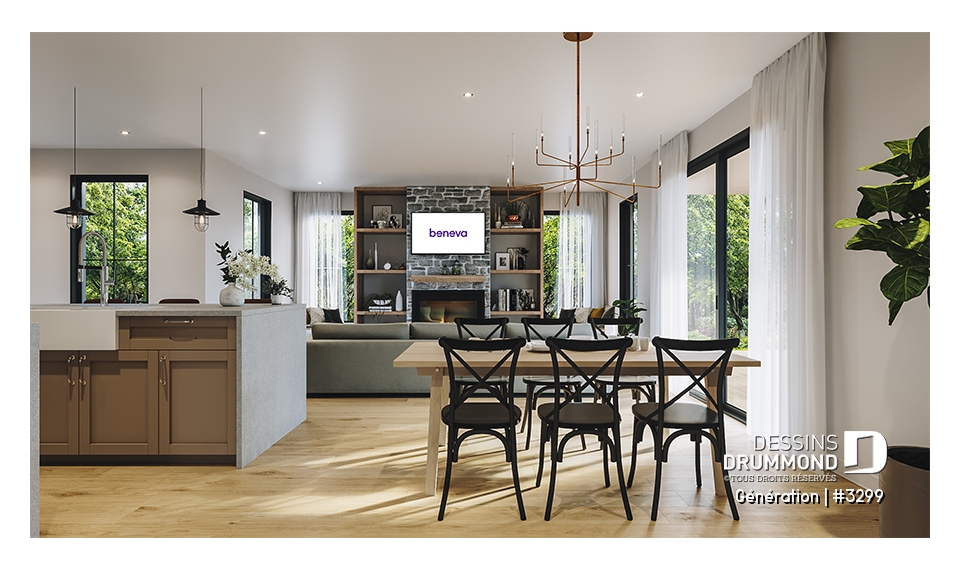 Vue intérieure - Génération