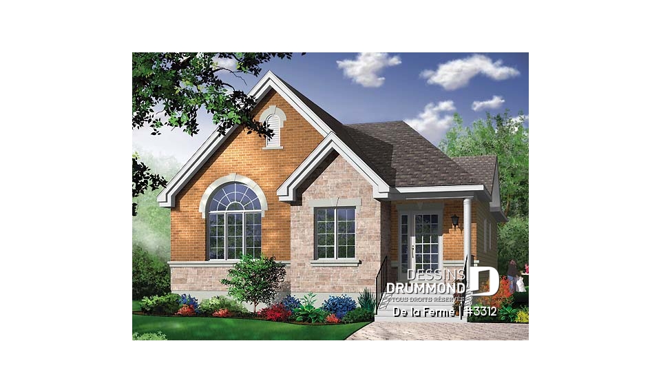 Vue avant - MODÈLE DE BASE - De la Ferme