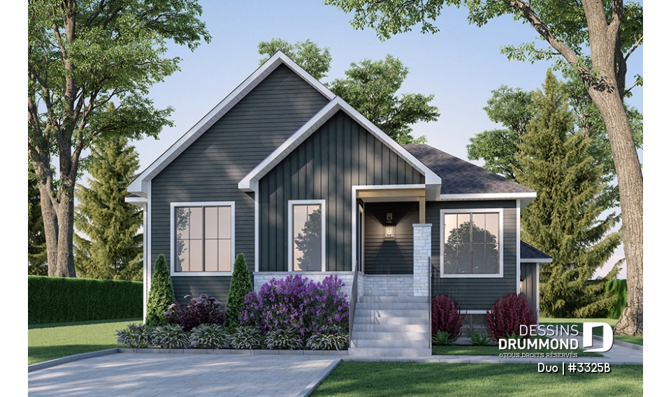 Vue avant - MODÈLE DE BASE - Duo