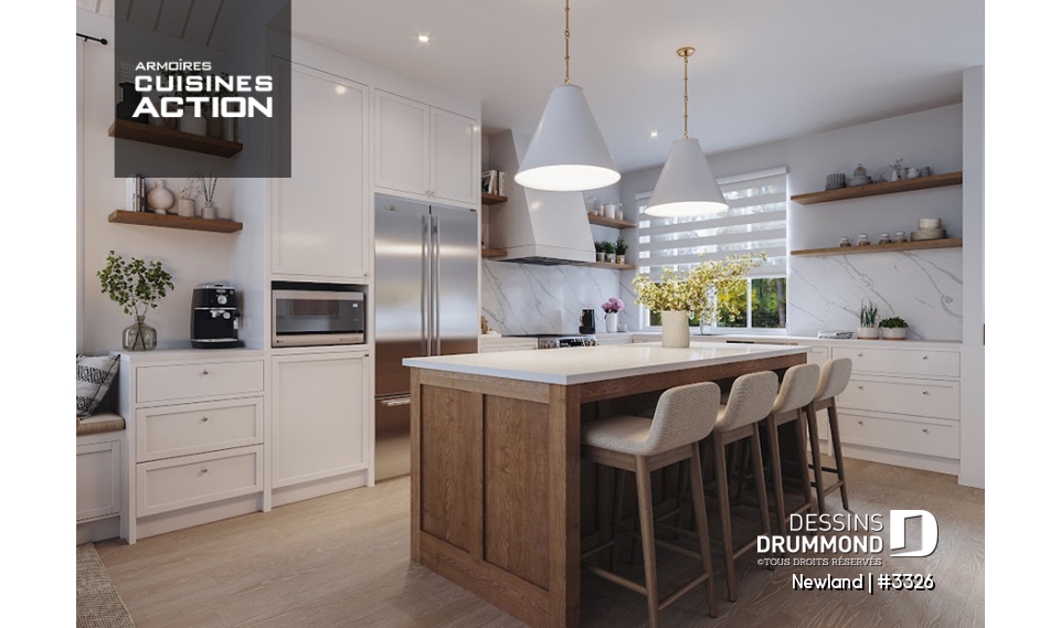 Vue avant - MODÈLE DE BASE - Newland