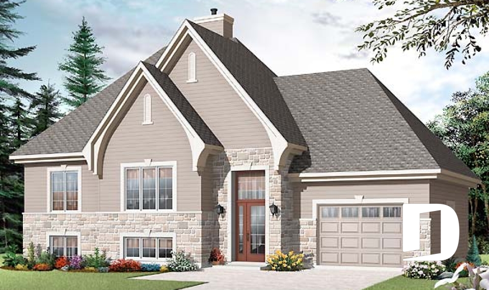 Vue avant - MODÈLE DE BASE -  - Gauloise 2