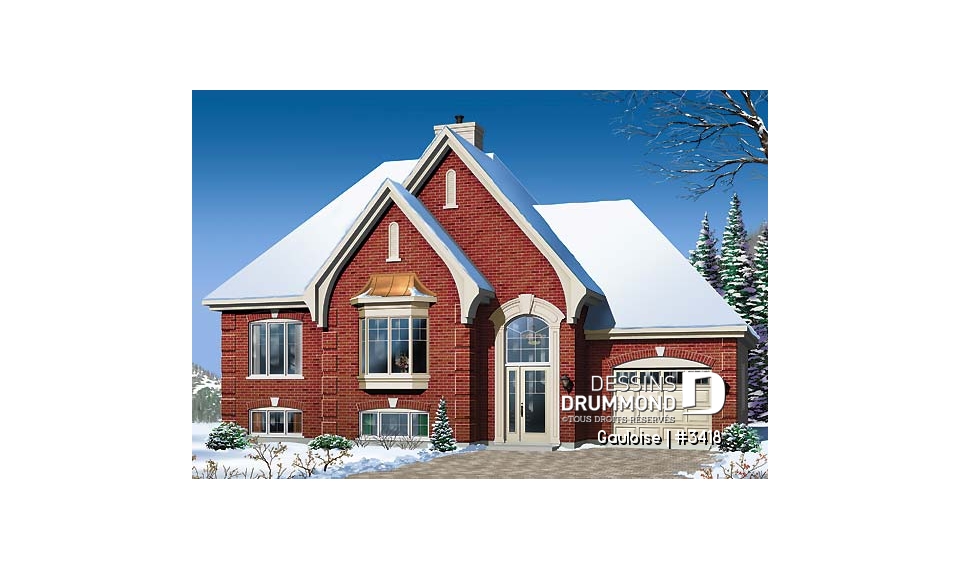 Vue avant - MODÈLE DE BASE - Gauloise