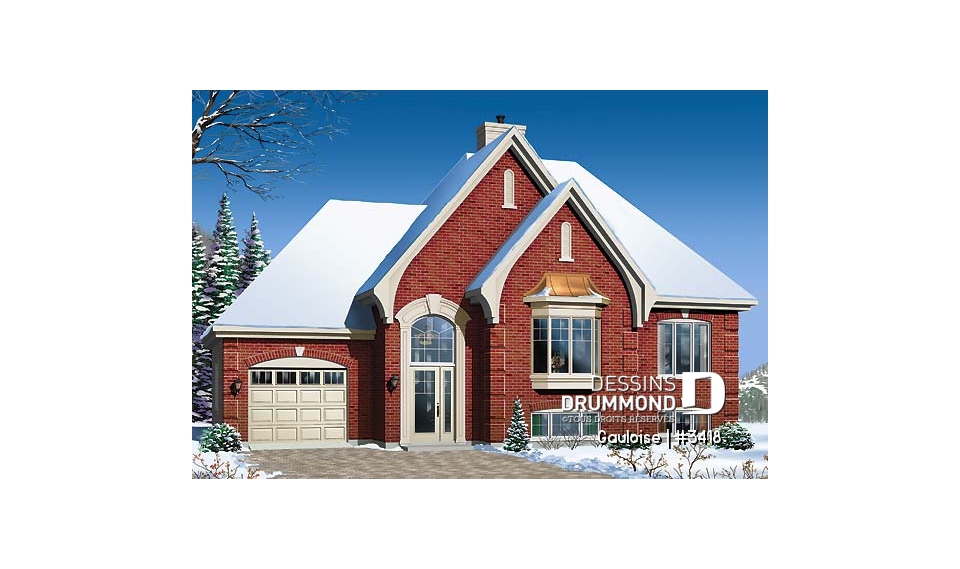 Vue avant - MODÈLE DE BASE - Gauloise