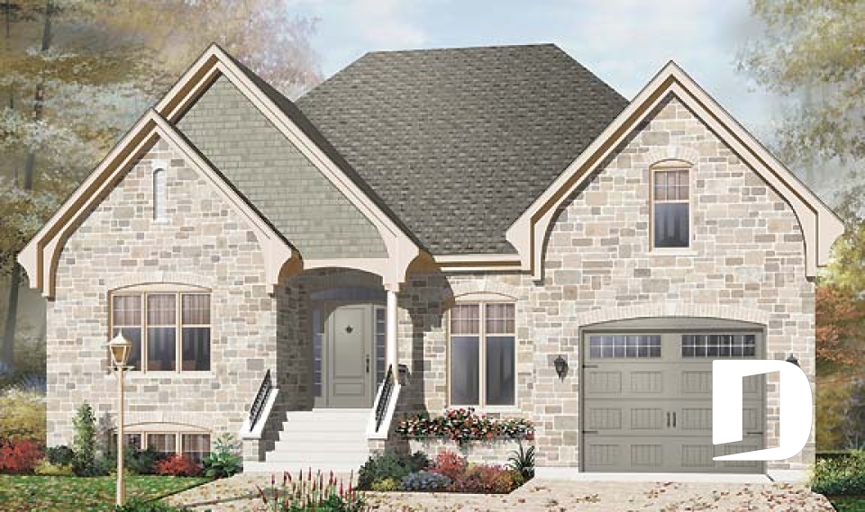 Vue avant - MODÈLE DE BASE -  - Sarenne