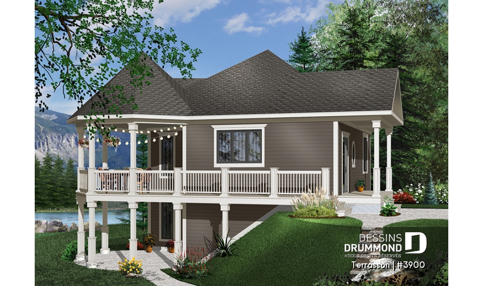 Version couleur no. 3 - Vue avant - Terrasson