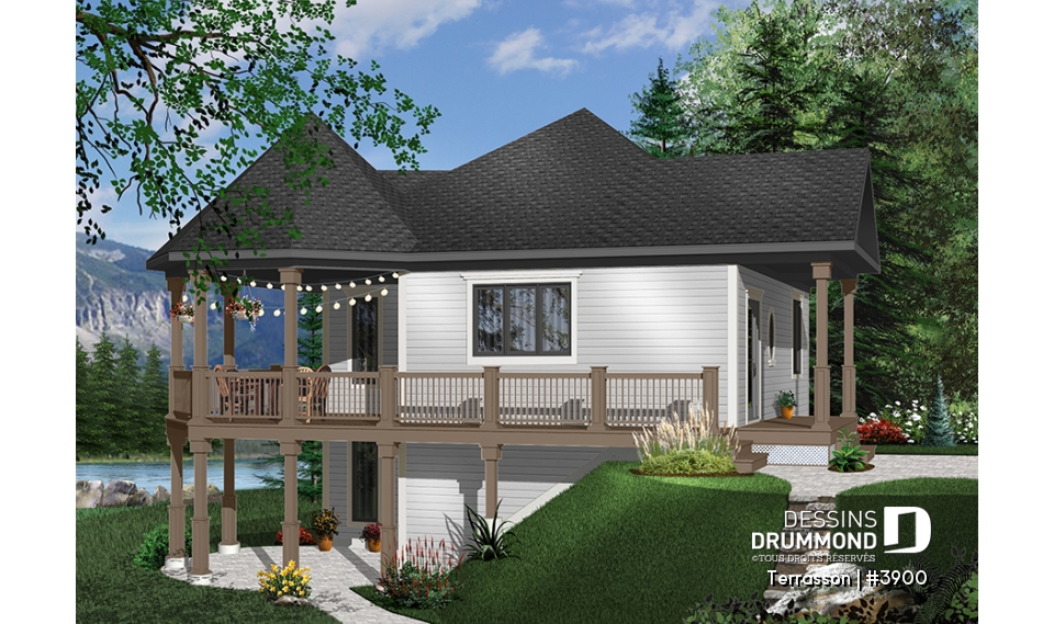 Version couleur no. 4 - Vue avant - Terrasson