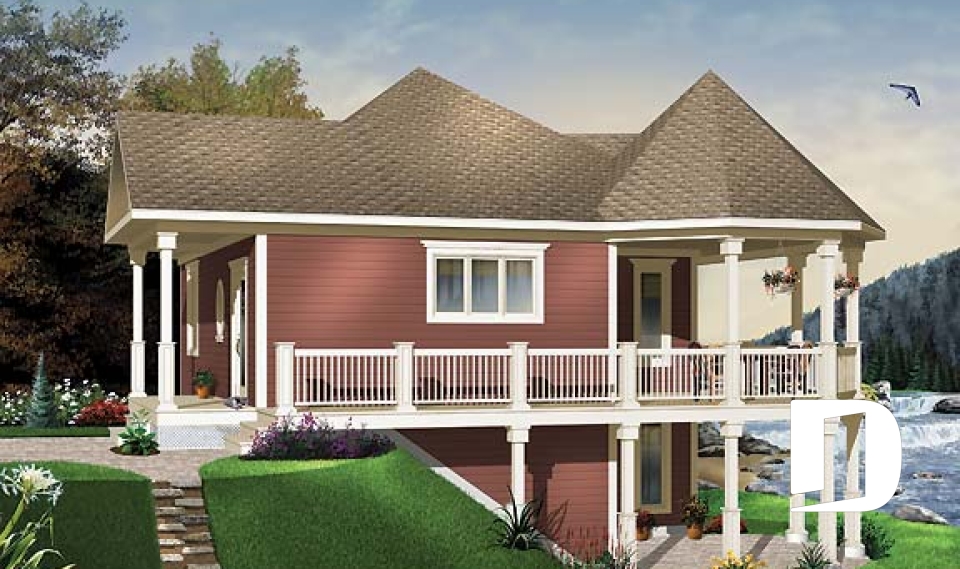 Vue avant - MODÈLE DE BASE -  - Terrasson 2