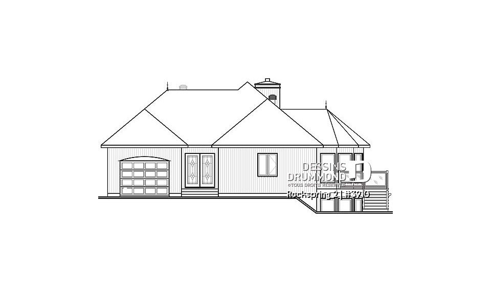 Élévation avant - Rockspring 2