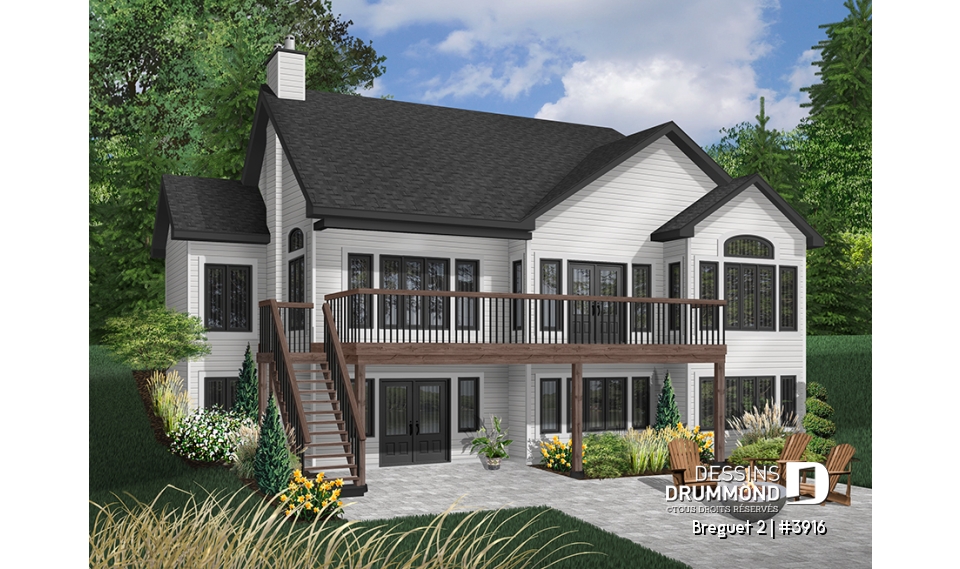 Version couleur no. 2 - Vue arrière - Breguet 2