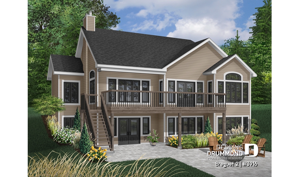 Version couleur no. 3 - Vue arrière - Breguet 2