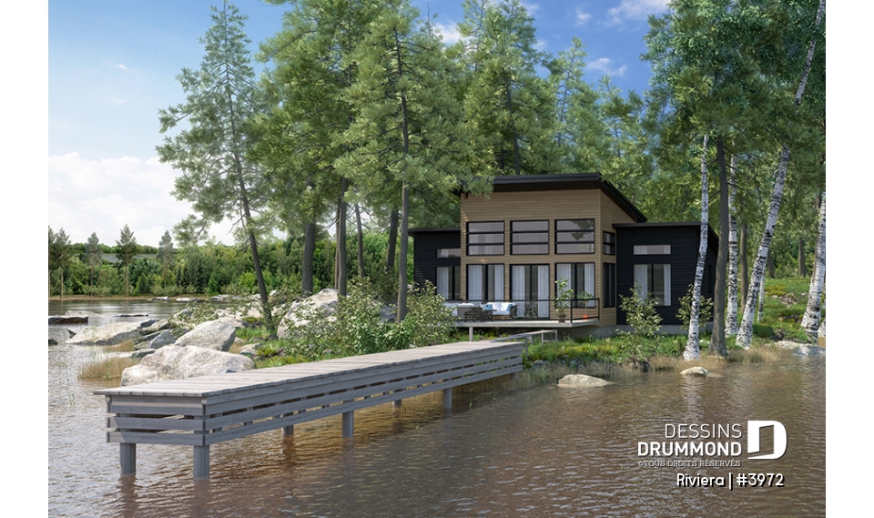 Vue arrière - MODÈLE DE BASE - Riviera