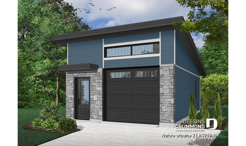 Version couleur no. 2 - Vue avant - Nature urbaine 2